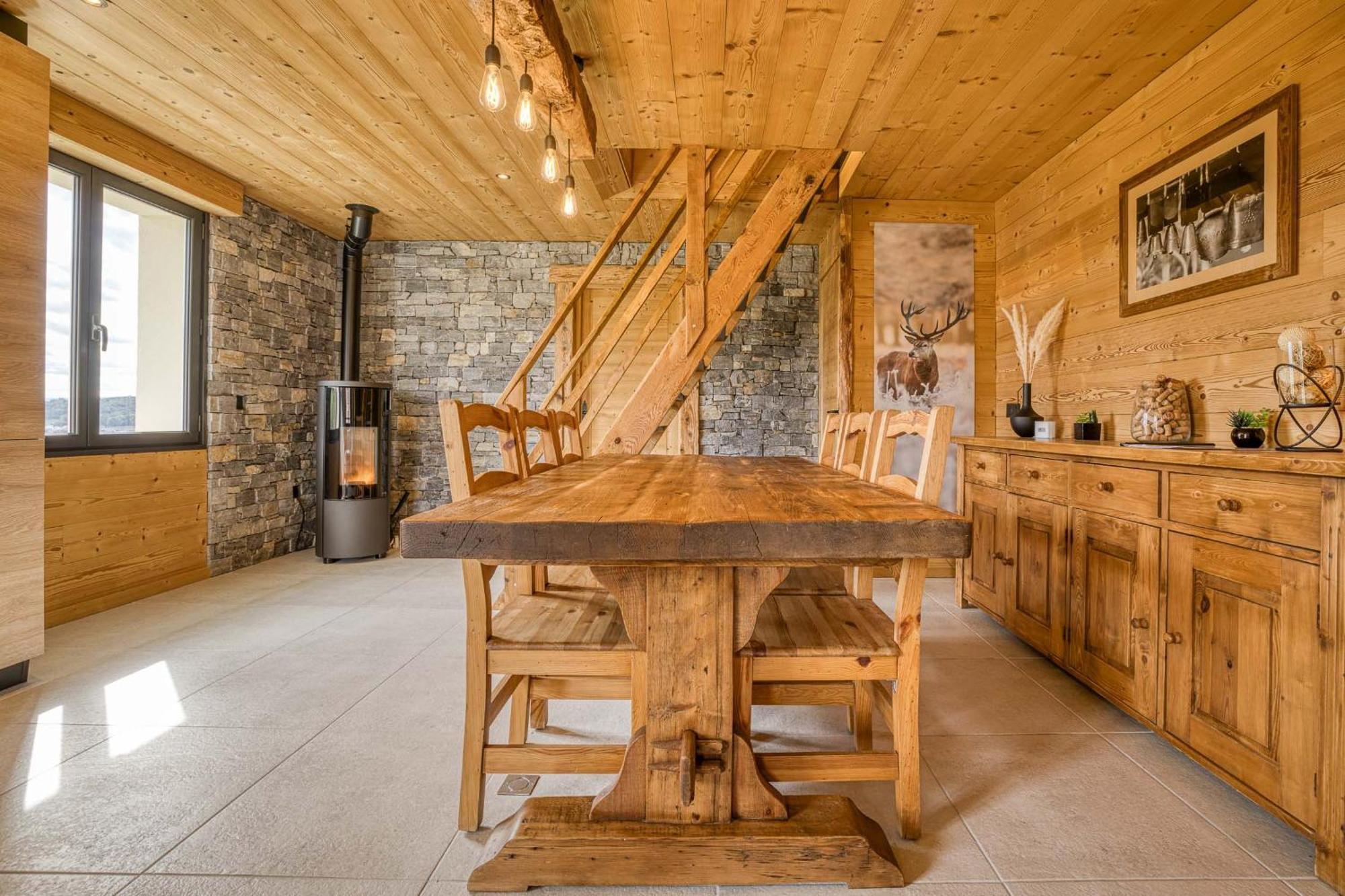 Le Chamois, Chez Le Charpentier D'Antan, La Chaleur Du Bois, Le Calme De La Campagne Apartment Epagny Metz-Tessy Luaran gambar