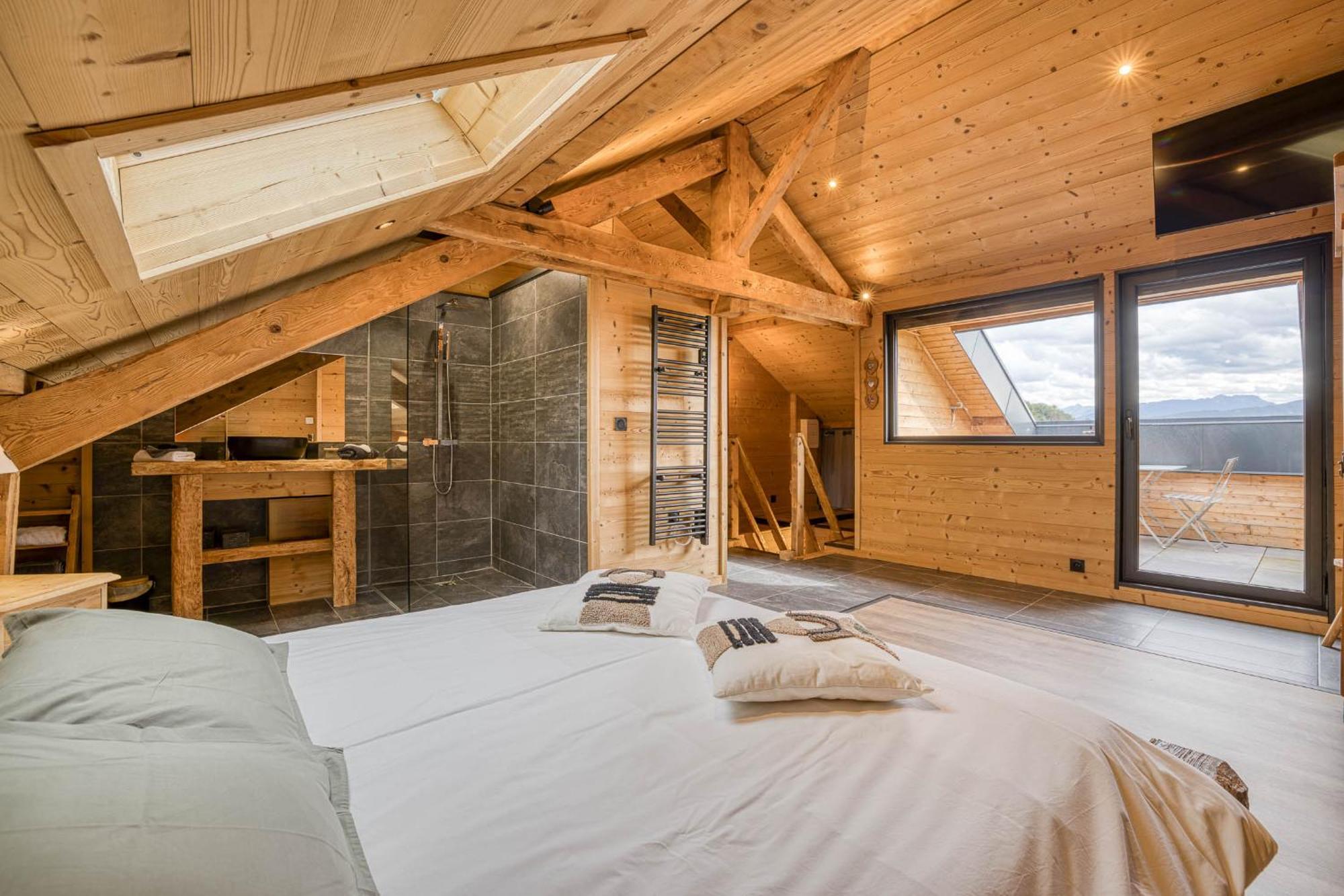 Le Chamois, Chez Le Charpentier D'Antan, La Chaleur Du Bois, Le Calme De La Campagne Apartment Epagny Metz-Tessy Luaran gambar